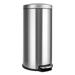 Innovaze Kitchen Steel 8 Gallon Step On Trash Can Stainless Steel in Gray | 26.58 H x 14.57 W x 11.54 D in | Wayfair MGCS-AS2005
