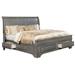 Canora Grey Torgerson Queen 4 Drawers Sleigh Bed Wood in Gray | 54 H x 65 W x 90 D in | Wayfair 65D40096324B4516AC32806F438B5935