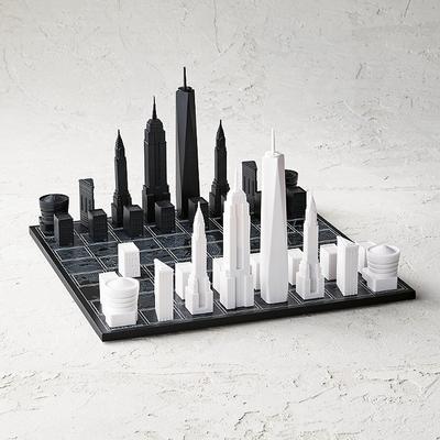 Skyline Chess Acrylic/Wood Map E...