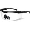Wiley X PT-1 Sunglasses - Clear Lens / Matte Black Frame PT-1C
