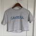 Urban Outfitters Tops | New Urban Outfitters Crop Top | Color: Blue/Gray | Size: S