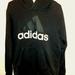 Adidas Shirts | Adidas Hooded Sweatshirt | Color: Black/White | Size: M