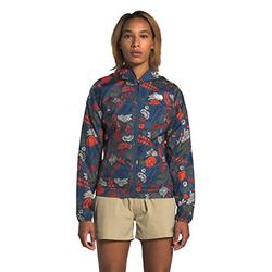 The North Face Women’s Printed Cyclone Jacket, Shady Blue WallFlower Print, XS