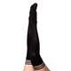 Kix`ies Stockings For Women | Thigh High Stockings with No-Slip Grip Stay Ups Thigh Bands | Womens Thigh High Stockings (Danielle Black 1319D)