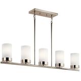 Kichler Lighting Ciona 42 Inch 5 Light Linear Suspension Light - 52430PN