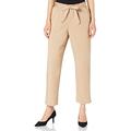 TOM TAILOR Denim Damen 1025234 Paperbag Hose, 26679-Dune Beige, L