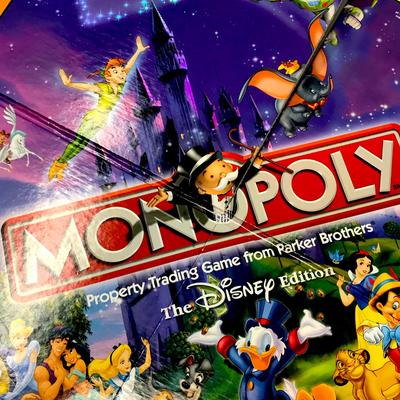 Disney Other | Disney Is The Best Monopoly Game You’ll Ever Play | Color: Blue/Red | Size: Os