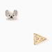 Kate Spade Jewelry | New Kate Spade Mismatched Mouse & Cheese Studs | Color: Gold/Silver | Size: Os