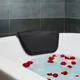 Oreiller de bain à ventouses antidérapantes 1 pièce oreiller de bain doux et confortable oreiller