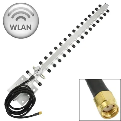 VONETS RP-SMA à gain élevé 2.4GHz Yagi sans fil WLAN WiFi amplificateur d'antenne directionnelle