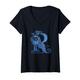 Harry Potter Ravenclaw Glitter T-Shirt mit V-Ausschnitt