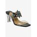 Women's Kamelia Sandals by J. Renee in Clear Black Multi (Size 9 M)