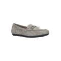 Extra Wide Width Women's Scout Slip On by Bella Vita in Grey Suede Leather (Size 8 WW)