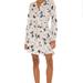 Free People Dresses | N.W.T Free People Lighten Up Mini Dress | Color: Blue/Cream | Size: S