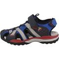 Geox Boy's J920RB0CE14C0833 J Borealis Boy B Fisherman Sandal, ROYAL/RED, 1 UK