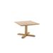 Unopiù Synthesis Solid Wood Bistro Outdoor Table Wood in Brown/White | 24.41 H x 35.43 W x 35.43 D in | Wayfair TASYQB