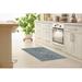 White 36 x 24 x 0.08 in Area Rug - Langley Street® Leong Terracotta Kitchen Mat Polyester | 36 H x 24 W x 0.08 D in | Wayfair