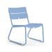 OASIQ Corail Patio Chair w/ Cushions Metal in Blue | 30.88 H x 23.38 W x 31.44 D in | Wayfair 1001030040000-LS