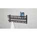 Rebrilliant Syston Mikkel 1 Tier Wall Shelf Silver Wire/Metal in Black | 20 H x 15 W x 4.5 D in | Wayfair F988AEC0DDAF466A9F893209AE68B0AA