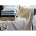 Ebern Designs Erwica Herringbone Cotton Throw Cotton in Green/Blue | 50 W in | Wayfair 1299F3B7BDCD4080BB12F4954C2E0559