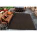 Black/Brown 27 x 0.03 in Indoor/Outdoor Area Rug - Breakwater Bay Nikodem Flatweave Black Cocoa Indoor Outdoor Area Rug | 27 W x 0.03 D in | Wayfair