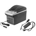 Wagan Tech 6-Quart 12-Volt Personal Thermoelectric Cooler/Warmer w/ Adapter in Gray | 8.3 H x 11.5 W x 15.8 D in | Wayfair KITWGNEC03