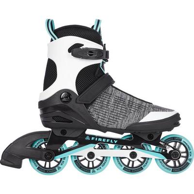 FIREFLY Damen Inlineskates ILS 350 W84, Größe 41 in Weiß/Dunkelgrau/Türkis