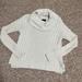 American Eagle Outfitters Sweaters | American Eagle Cream Cable Knit Scoop Neck Sweater | Color: Cream | Size: Xs