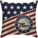 Philadelphia 76ers 18'' x Team Americana Decorative Throw Pillow