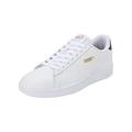 PUMA Unisex Smash V2 L Low-Top Trainers, PUMA White-PUMA White-Peacoat-PUMA Team Gold, 10 UK