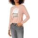 ROXY Women's Mountain Collage Long Sleeve Tee T-Shirt, Ash Rose, Small