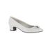 Women's Eloise Pumps by Easy Street® in White (Size 7 1/2 M)