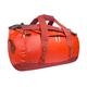 Tatonka Barrel M Reisetasche - 65 Liter - wasserfeste Tasche aus LKW-Plane mit Rucksackfunktion und großer Reißverschluss-Öffnung - Rucksacktasche 65l - Damen und Herren - rot-orange