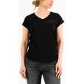 Rokker Nevada T-shirt da donna, nero, dimensione M per donne
