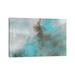 East Urban Home Garden Patina I by Dan Meneely - Wrapped Canvas Painting Print Canvas in Blue/Gray/Green | 18 H x 26 W x 1.5 D in | Wayfair