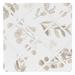 Sweet Jojo Designs Leaf Wall Mounted Photo Memo Board Fabric in Brown/White | 13 H x 13 W x 0.5 D in | Wayfair Memo-Botanical-TP