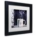 Trademark Fine Art Cafe Blue I by Color Bakery - Picture Frame Graphic Art Print on Canvas Canvas | 11 H x 11 W x 0.5 D in | Wayfair