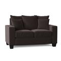 Wade Logan® Atreus 60" Loveseat in Brown | 39 H x 60 W x 35 D in | Wayfair D66CE224207D438B9DA9224B614E3D6A