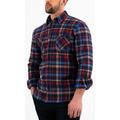Rokker Lakewood Chemise Flannel, rouge-bleu, taille M