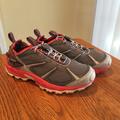 Columbia Shoes | Columbia Techlite Omni Grip Trail Running Shoes | Color: Gray/Orange | Size: 10