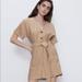 Zara Dresses | Like New Zara Mini Dress | Color: Cream | Size: Xs