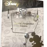 Disney Jewelry | Disney Charm Bracelet Mickey Mouse Laughter | Color: Silver | Size: Os