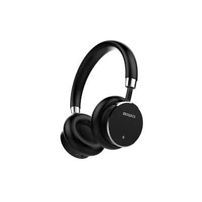 Aiwa HSTBTN-800BK Bluetooth Over-Ear Kopfhörer schwarz kabellos ANC Geräuschunterdrückung Image