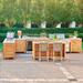 Westport Teak Outdoor Kitchen in Natural - Cabinet with Two Drawers - Frontgate