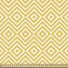 East Urban Home fab_53086_Ambesonne Yellow Fabric By The Yard, Zig Zag & Rhombus Pattern Vintage Stripe Style Geometric Design | 36 W in | Wayfair