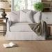 Accent Chair - Birch Lane™ Wendell Slipcovered Chair & a Half Fabric in Brown | 38 H x 52 W x 43 D in | Wayfair F53D6E6C0FE44730A211715315D80C1B