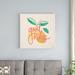 Gracie Oaks Good Vibes Lemons I by Janelle Penner - Wrapped Canvas Graphic Art Print Canvas in Pink/Yellow | 30 H x 30 W x 1.25 D in | Wayfair