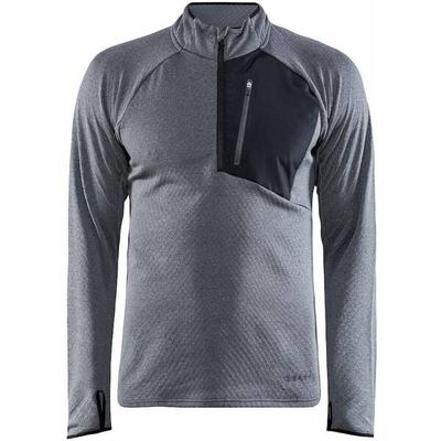 CRAFT Herren Rollkragenpullover CORE TRIM THERMAL MIDLAYER M, Größe XXL in Grau