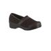 Women's Origin Slip-On by Easy Street in Brown Tool (Size 8 M)