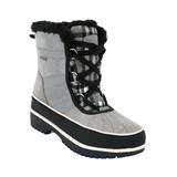 Women's The Brienne Waterproof Boot by Comfortview in Grey Plaid (Size 8 M)
